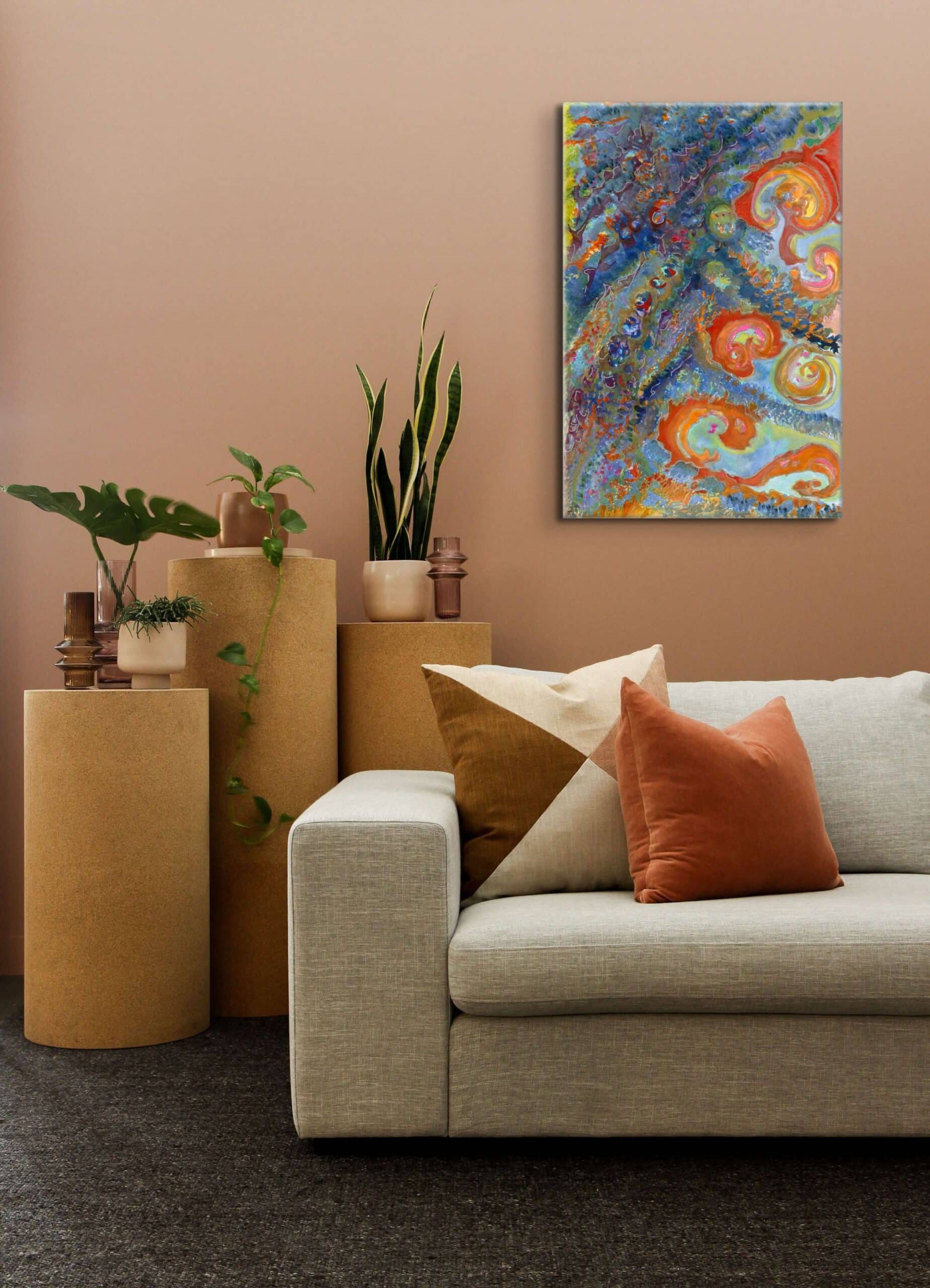 "Rip Tide" 2020 - Original Painting image 2