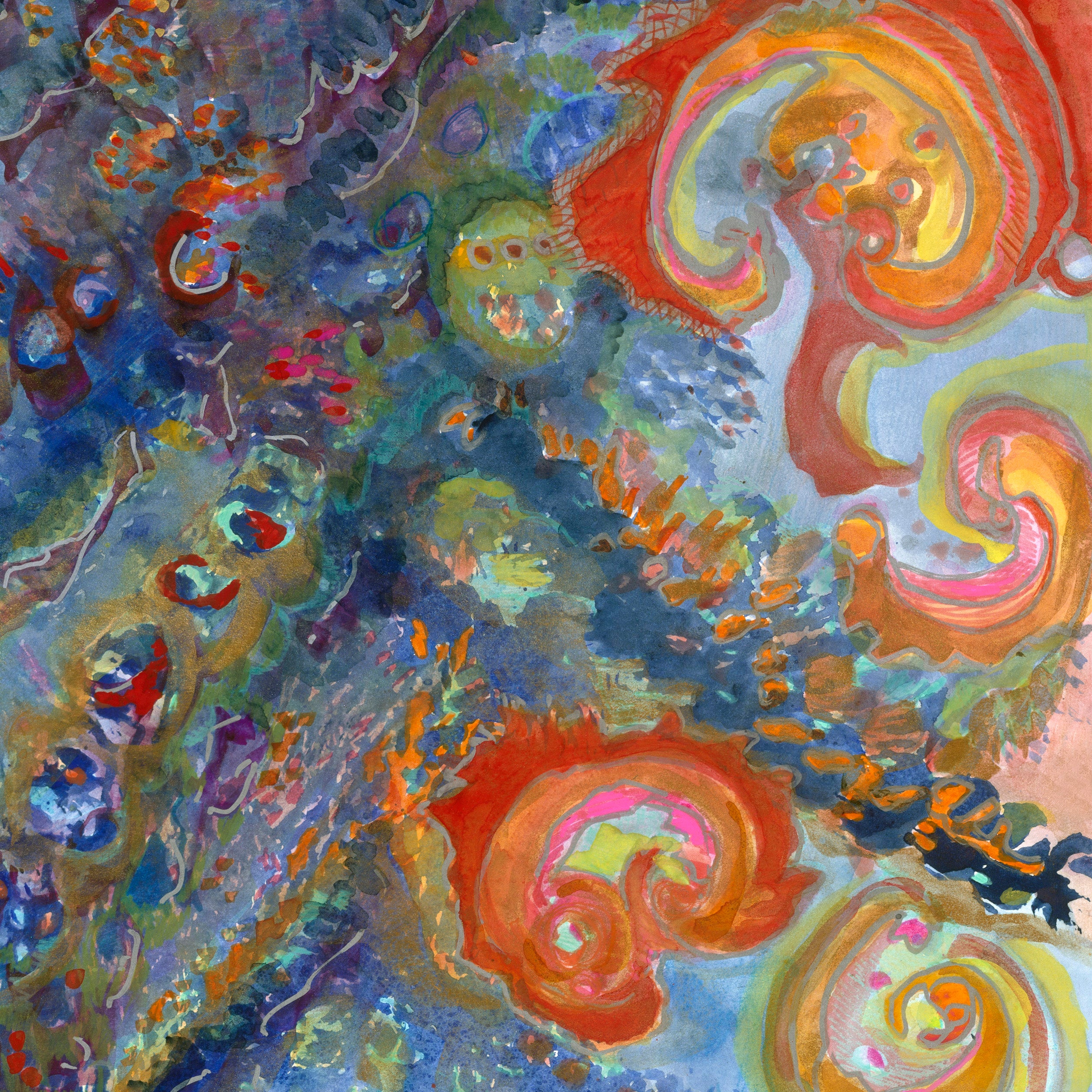 "Rip Tide" 2020 - Original Painting image 1