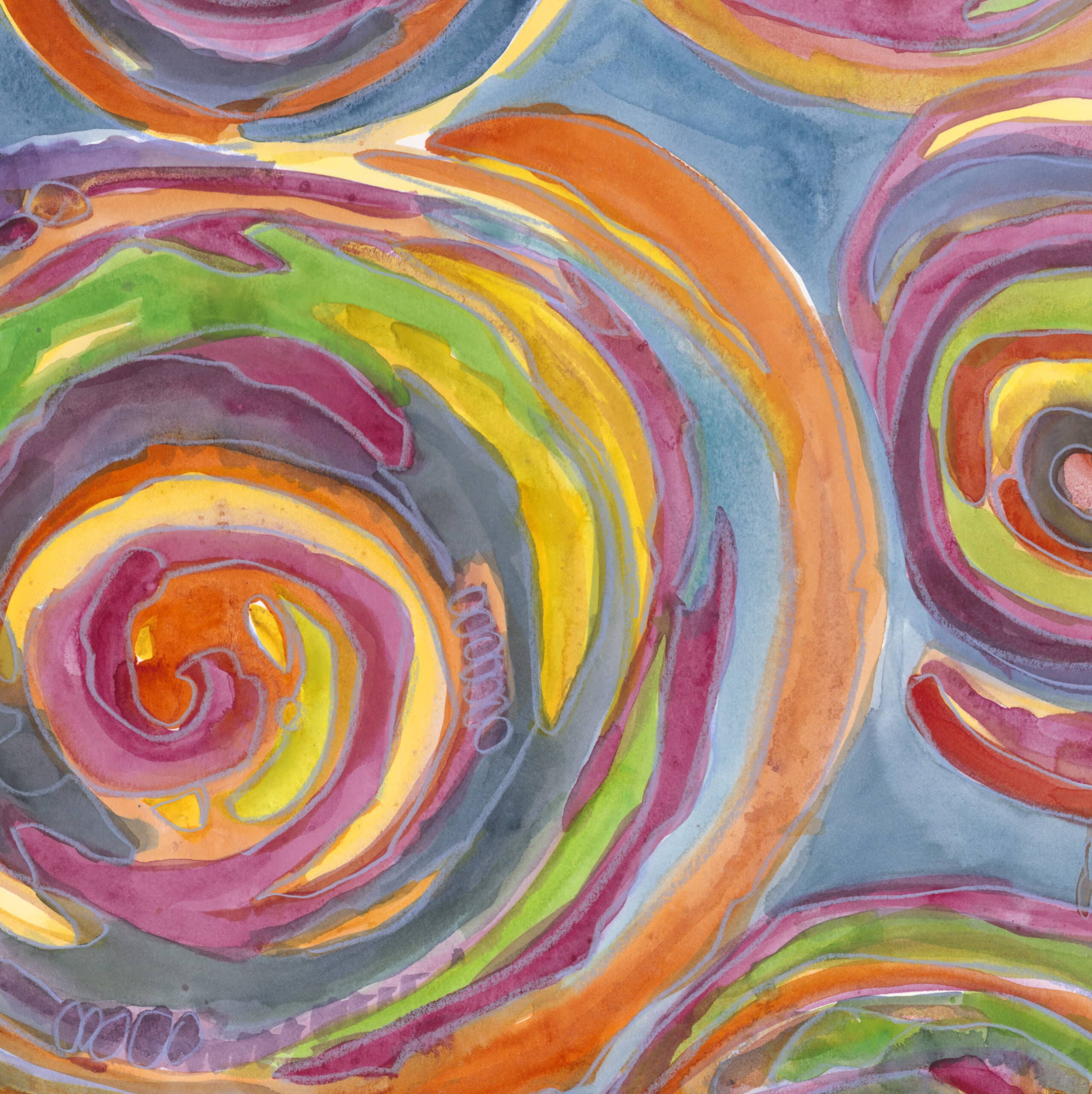 "Waves" 2022 - Original Painting image 2