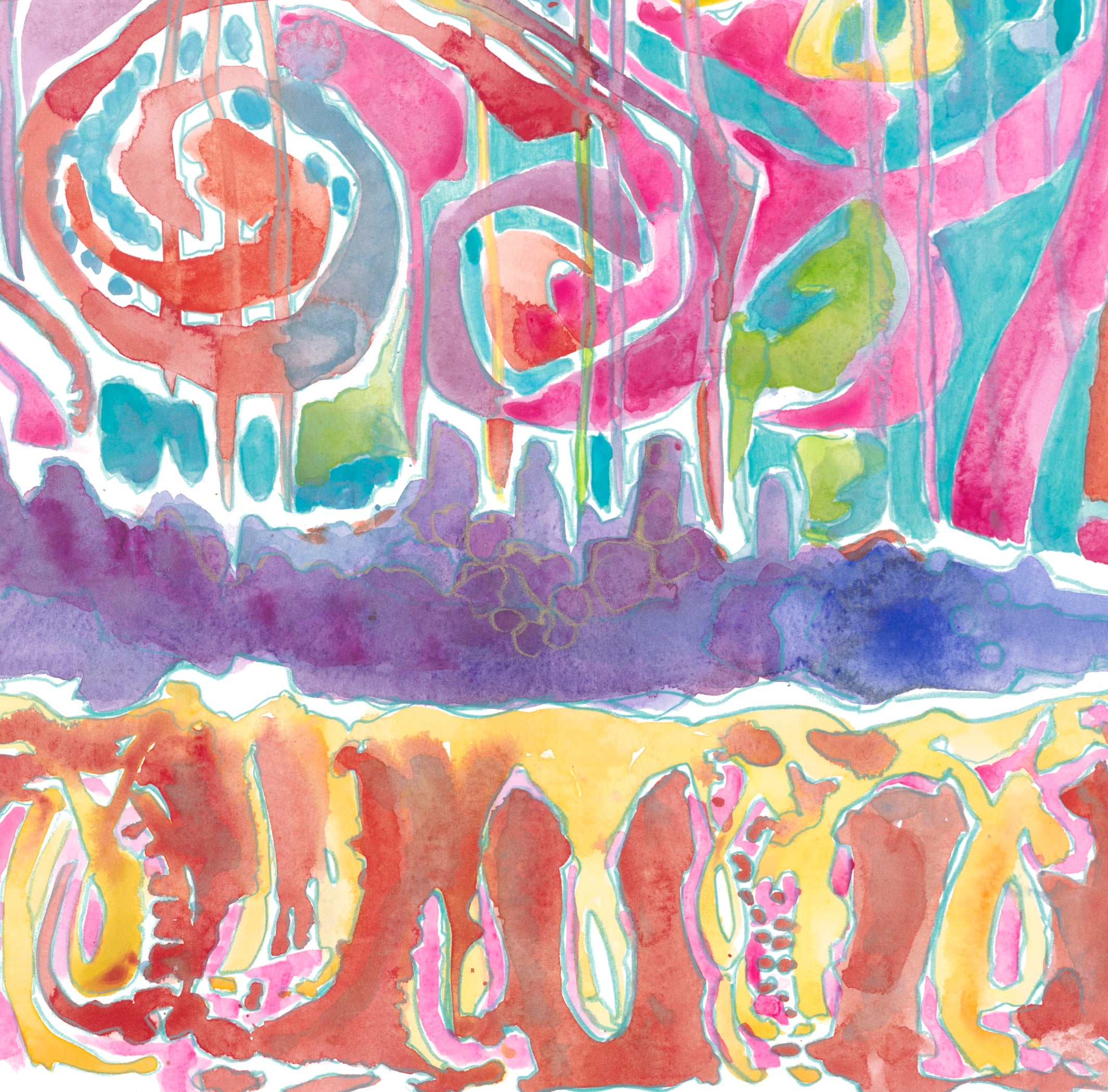 "Waterfall" 2022 - Original Painting image 5