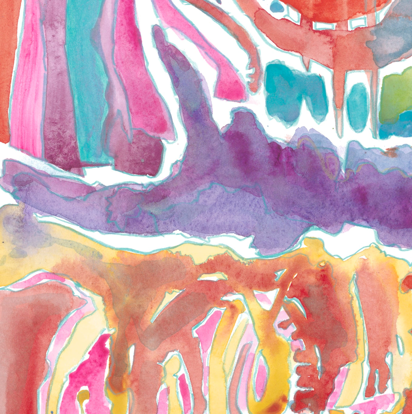 "Waterfall" 2022 - Original Painting image 2