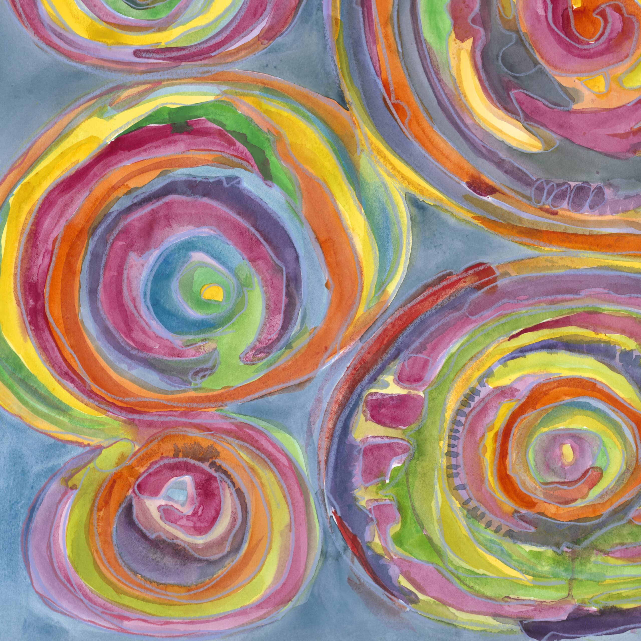 "Waves" 2022 - Original Painting image 3