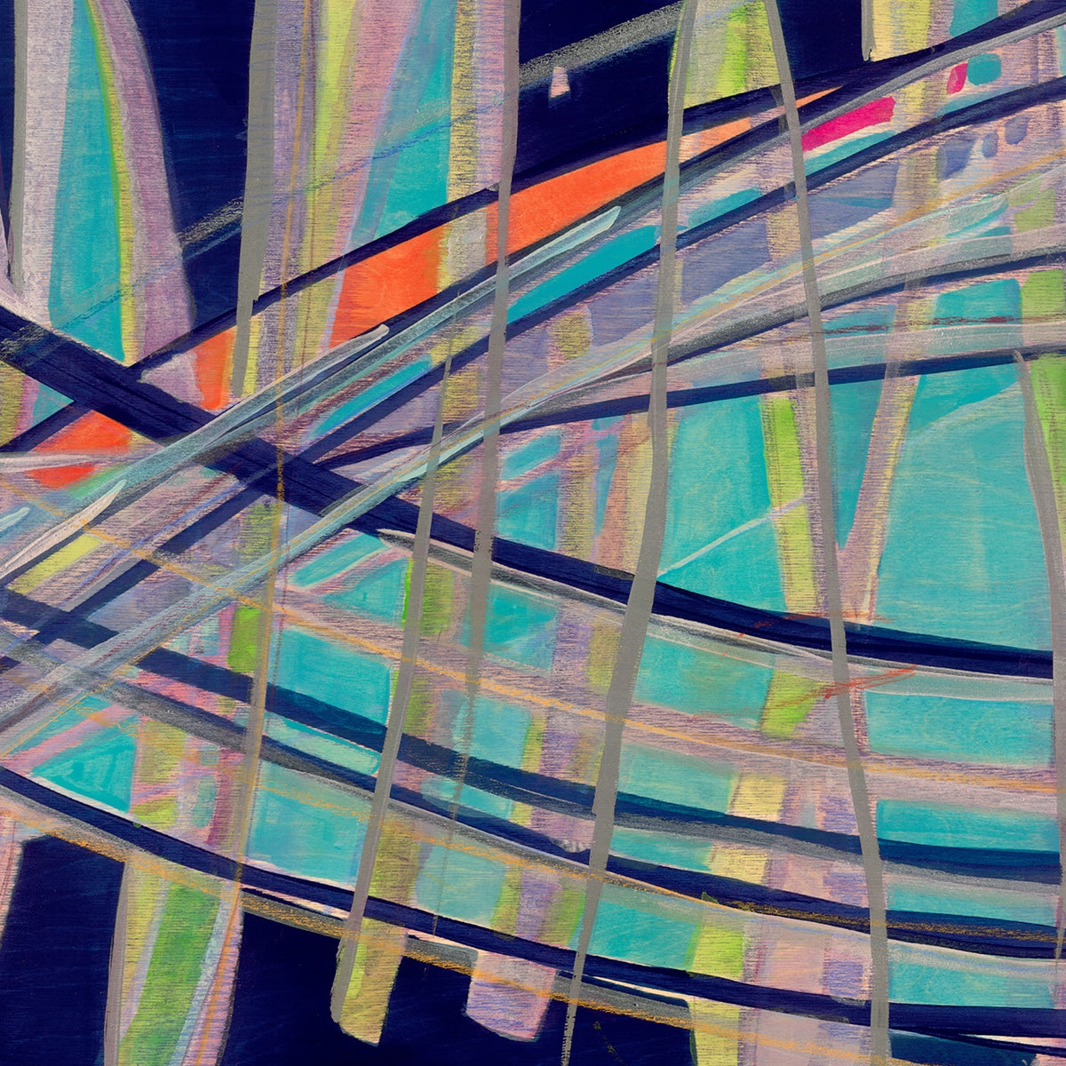 "Night" 2021 - Original Painting image 3