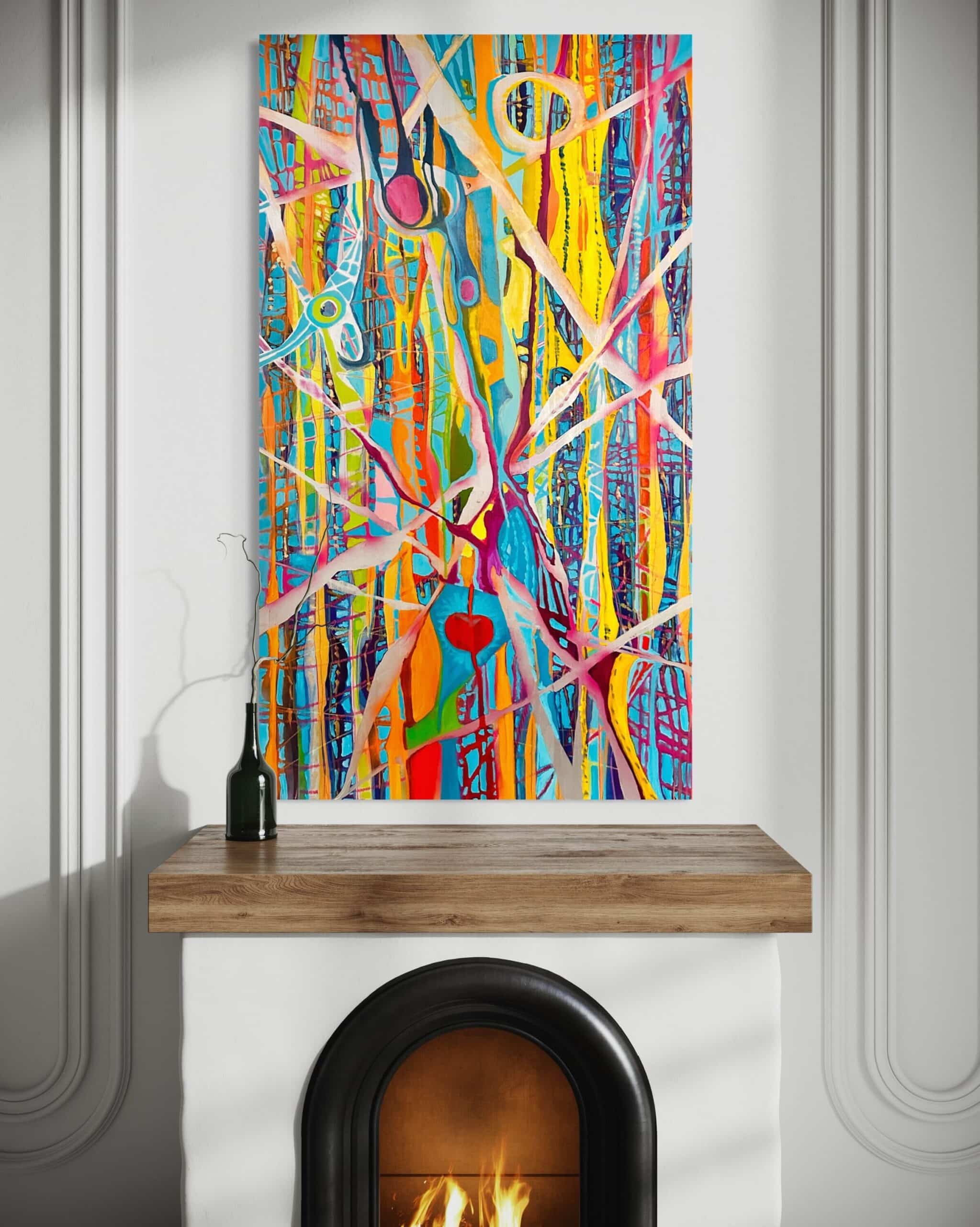 "Reclamation of the Never Lost" 2023 - Original Painting image 7