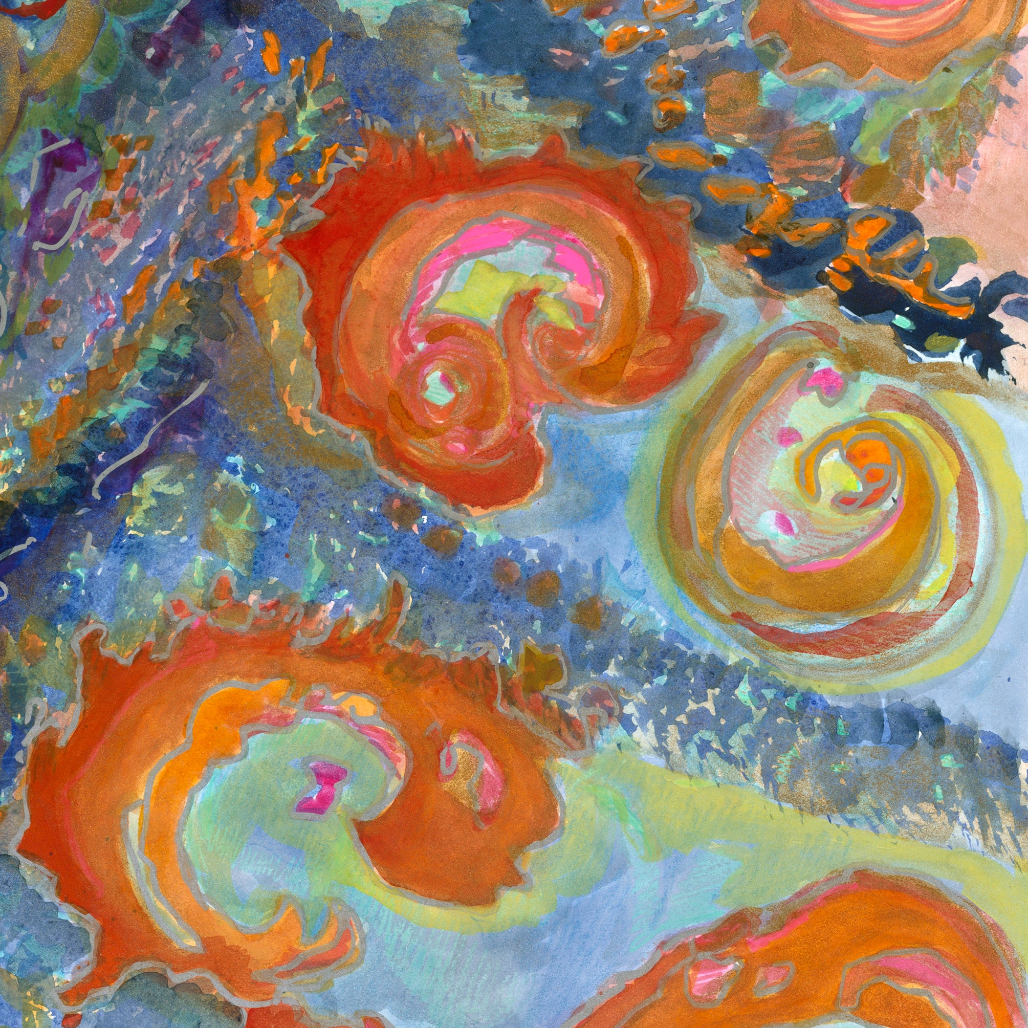 "Rip Tide" 2020  -  Original Painting image 5