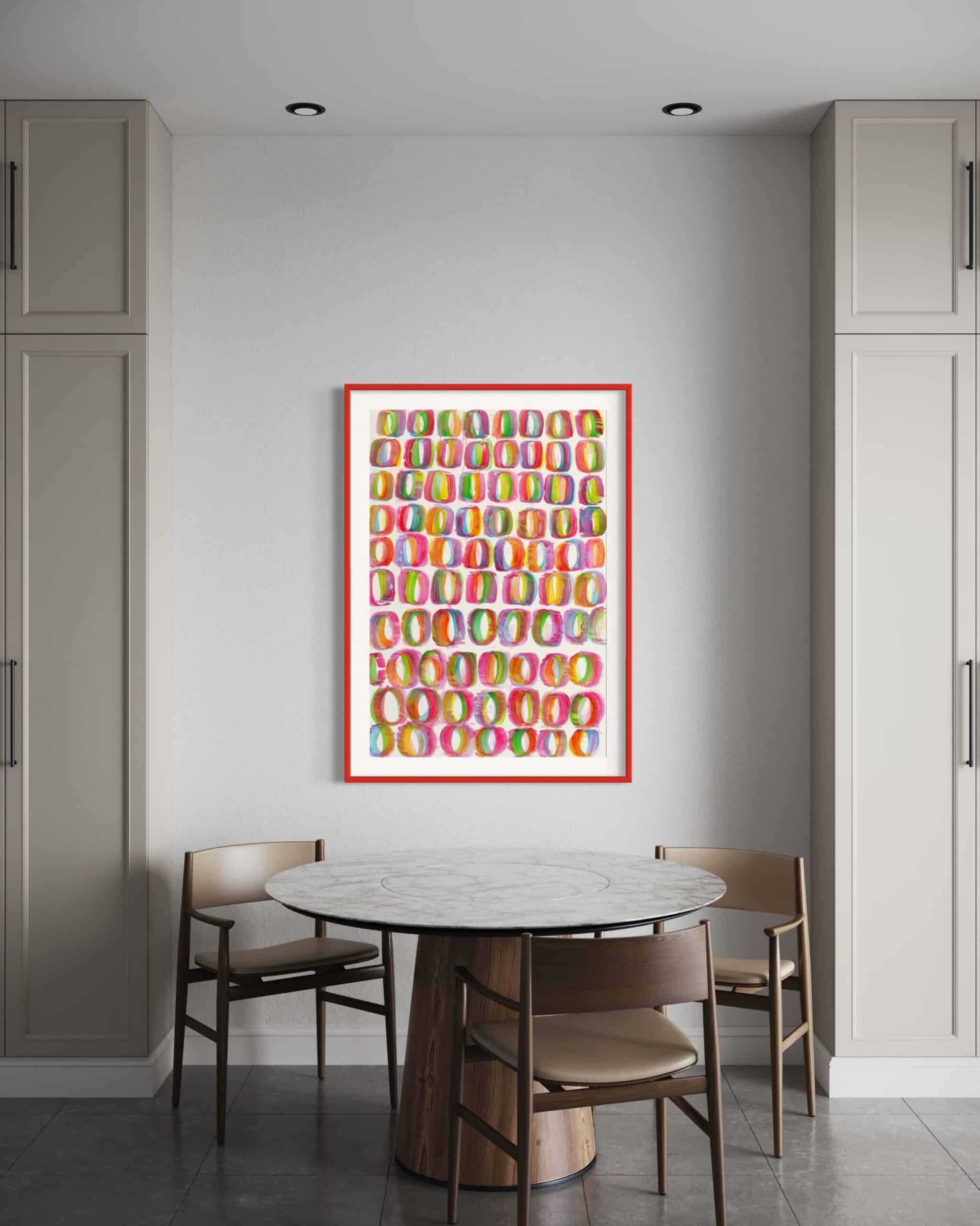 "Footfalls in Sand"  2022 - Original Painting image 7