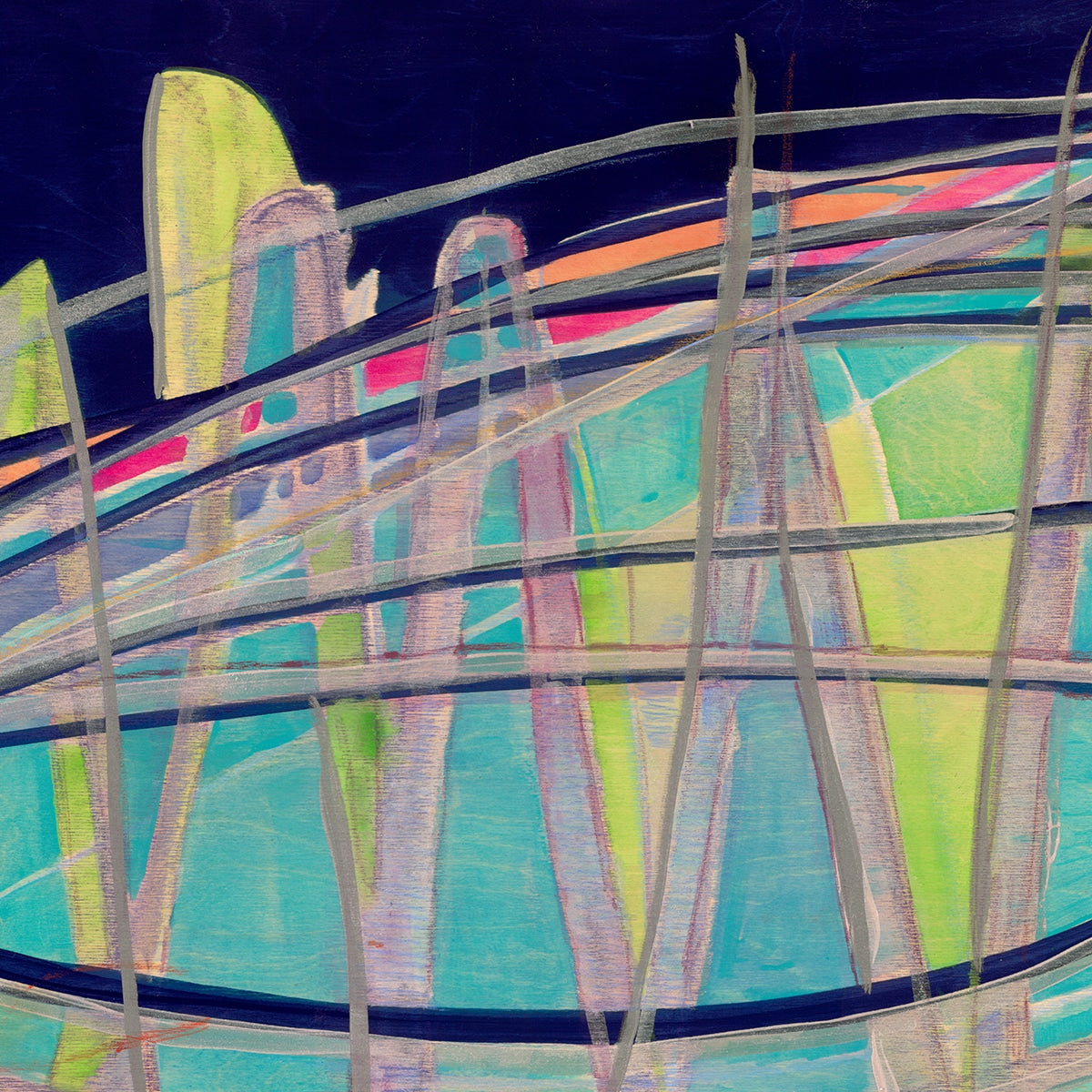 "Night" 2021 - Original Painting image 1