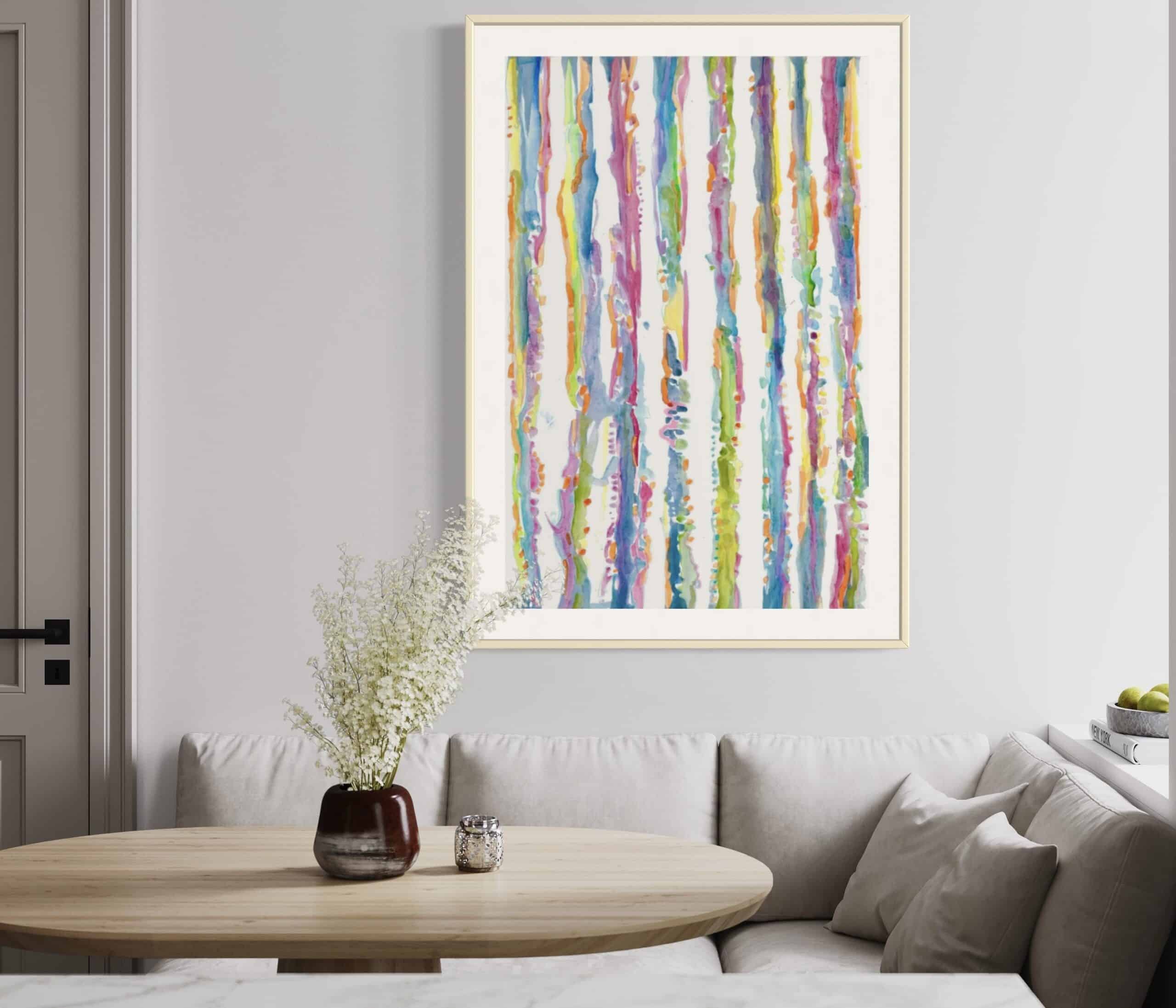 "Sand Path" 2022 - Original Painting image 3