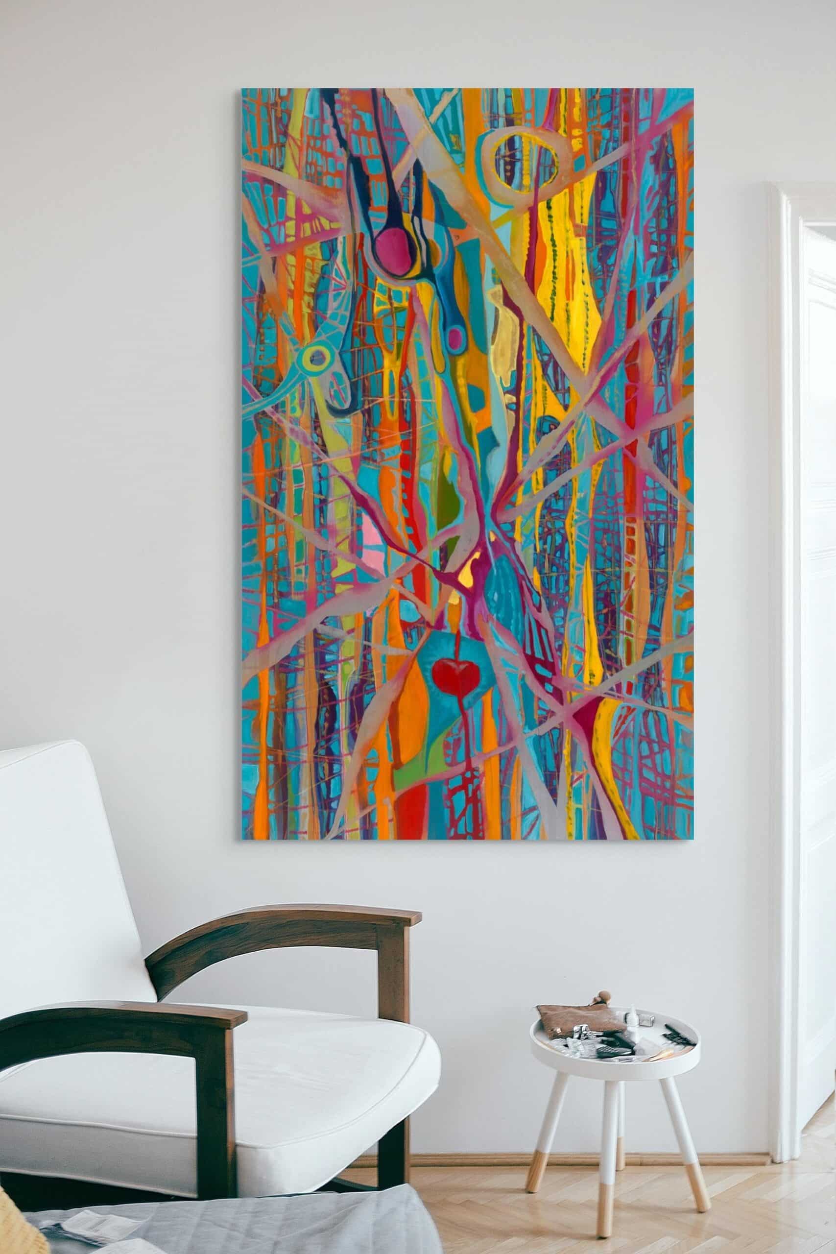 "Reclamation of the Never Lost" 2023 - Original Painting image 2