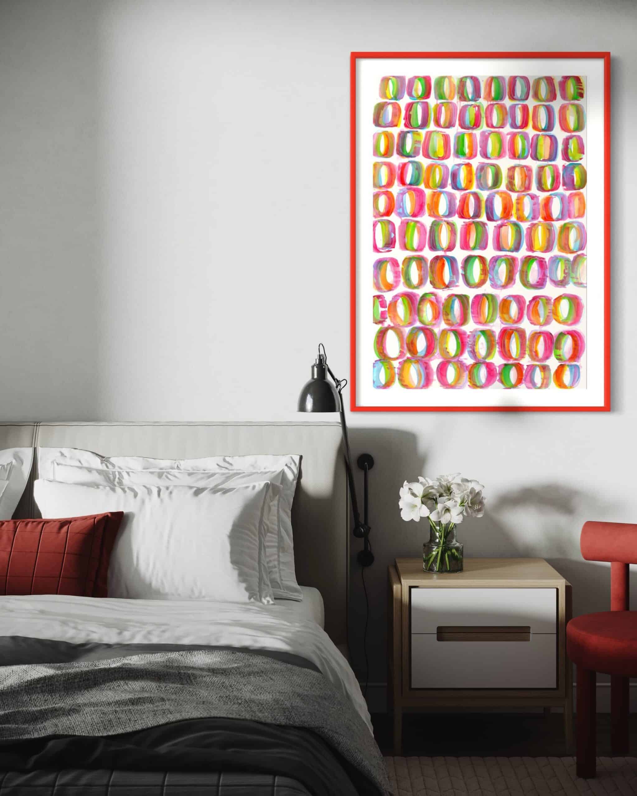 "Footfalls in Sand"  2022 - Original Painting image 6