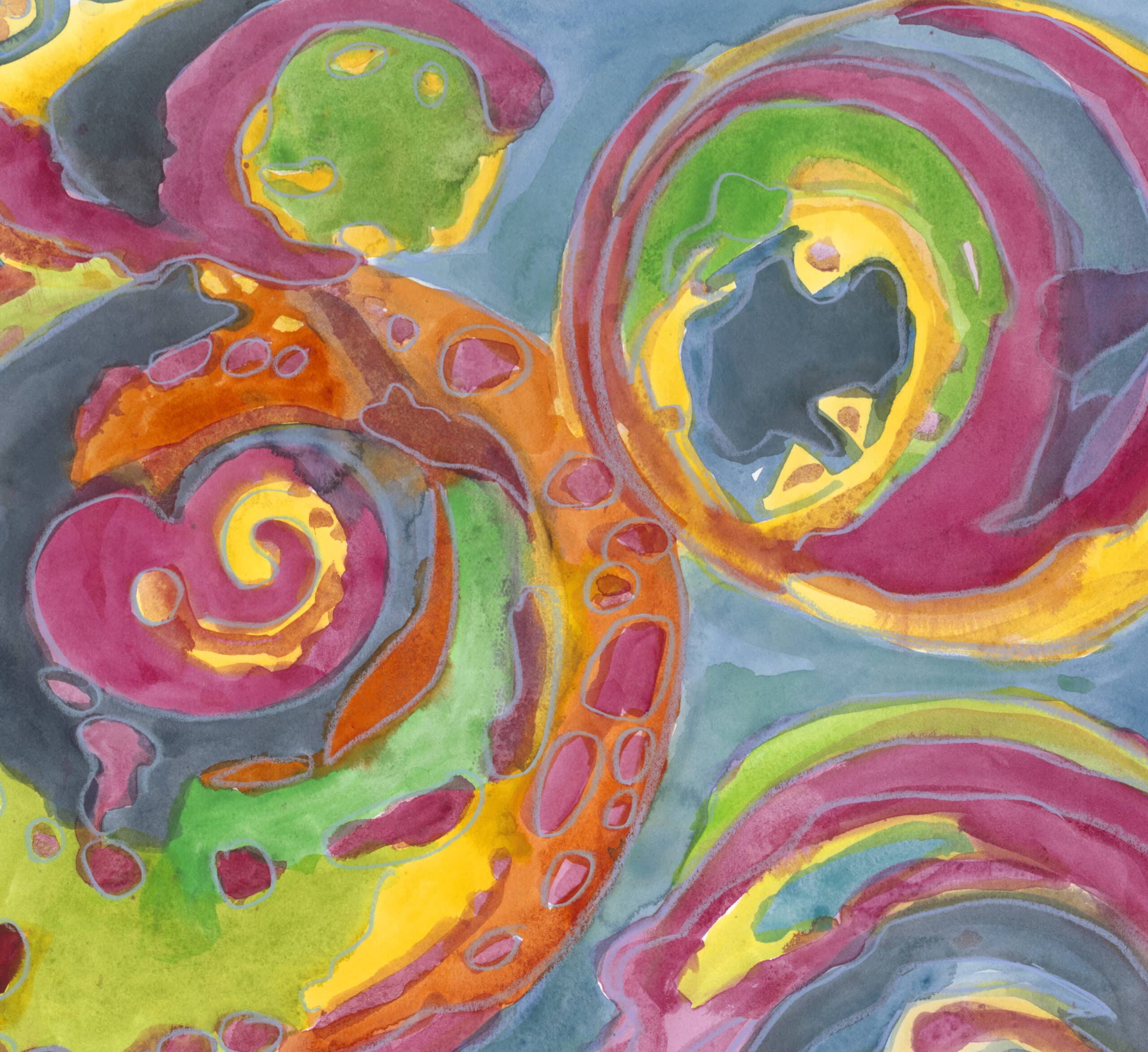 "Waves" 2022 - Original Painting image 1