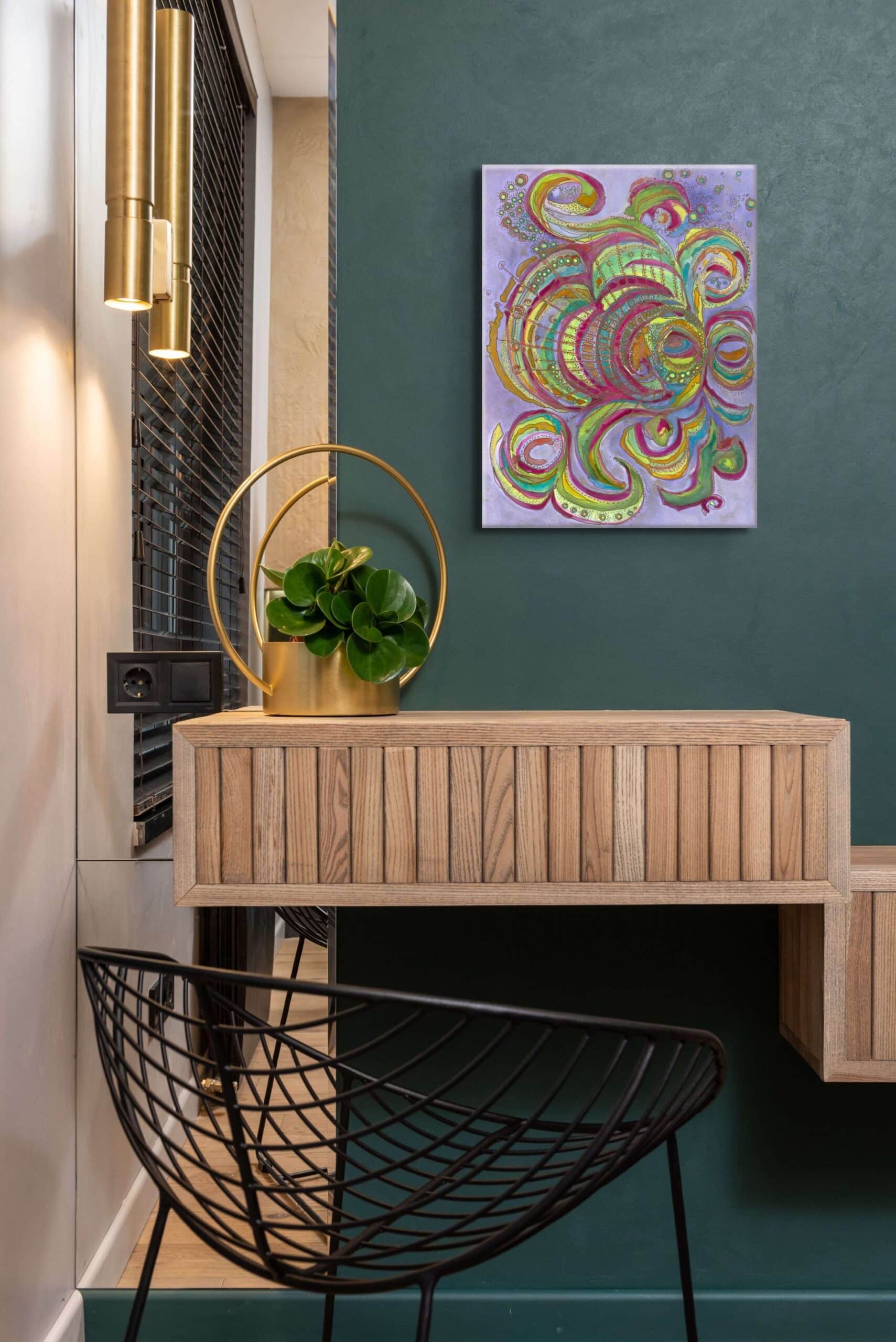 "Consciousness" 2020  -  Original Painting image 4